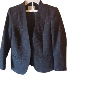 H&M Black Tweed BLAZER ,SIZE 8